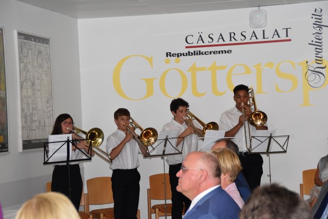 Posaunenquartett der Musikschule Tulln. | Foto: Breitsprecher