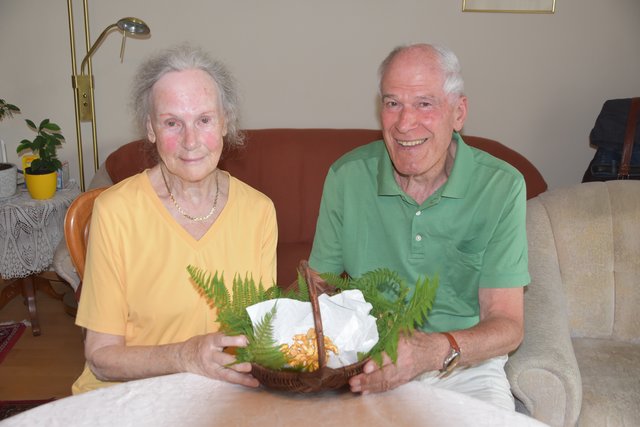 Anna und Hans aus Villach mit ihrem letzten Fund