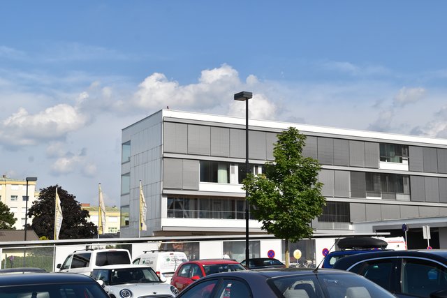 Das Universitätsklinikum Tulln. | Foto: Breitsprecher