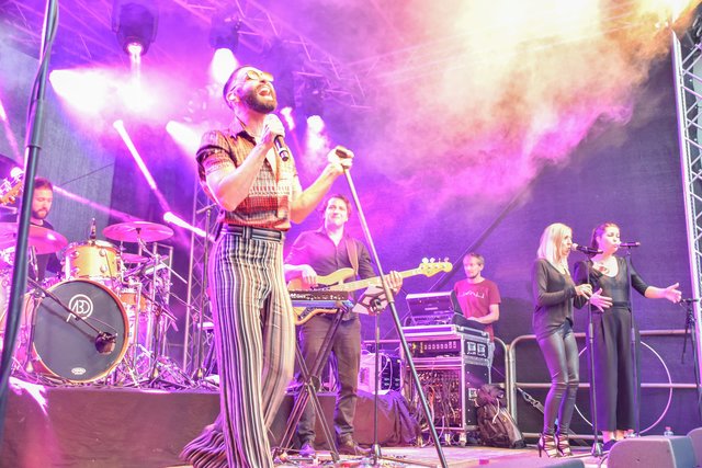 Conchita Wurst "Life on Stage" beim Haller Burgsommer 2019.