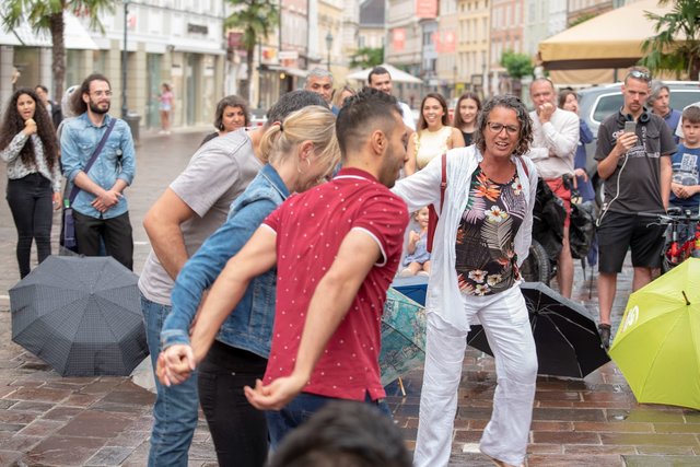 Tanzen für Menschenrechte | Foto: Arash Leilami