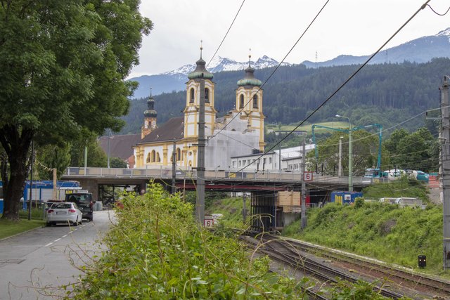 Bis Ende November noch wird die Fritz-Konzert-Brücke saniert.