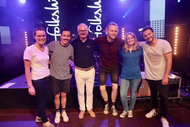 V.l.: Bettina Neuhofer, Florian Ritt, Direktor Karl Dietachmair, Paul Slaviczek, Kerstin Zimmermann & Gabriel Fröhlich.