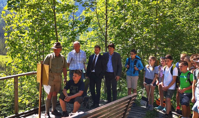 Waldjugendspiele in Göstling an der Ybbs: Die Kinder erkundeten das Hochmoor Leckermoos in der Hochreit.