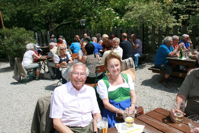 Ehrenobmann DI Alfred Freunschlag mit Gattin