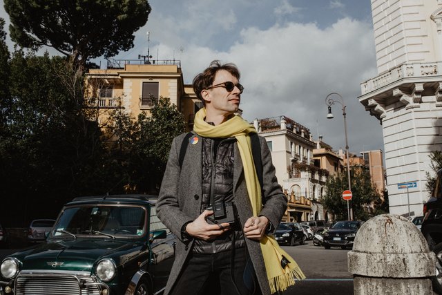 Ein Berliner, aber auch noch immer ein Grazer, ist Florian Topf.  | Foto: Florian Topf