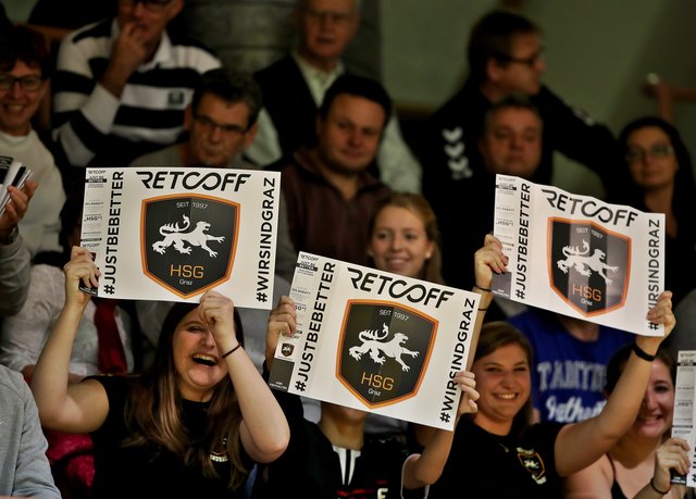 Immer stark vertreten: die Fans der HSG  | Foto: GEPA