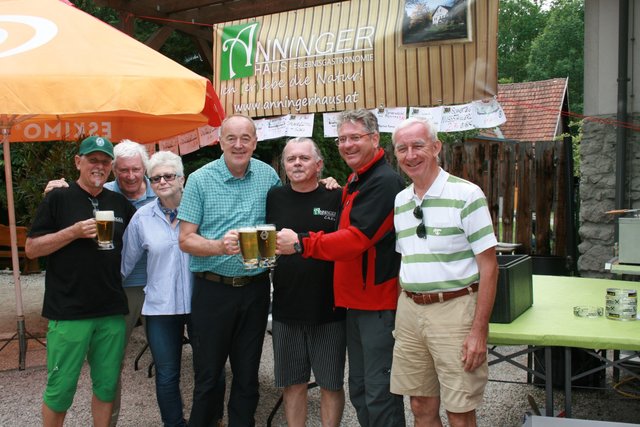 Vereinsvorstand mit Walter Maresch und Robert Weber