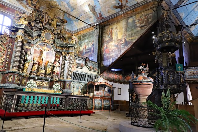 Die hölzerne evangelische Artikularkirche der Heiligen Dreifaltigkeit in Kežmarok 