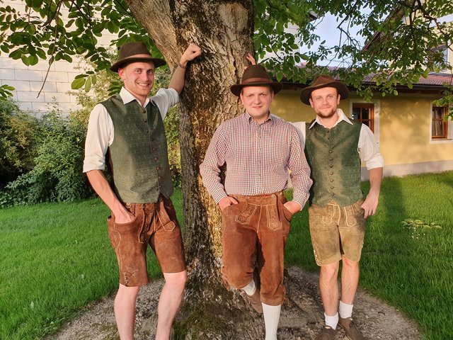 (v.l.n.r.) Felix Hillinger, Stefan Dötzlhofer, Georg Glechner