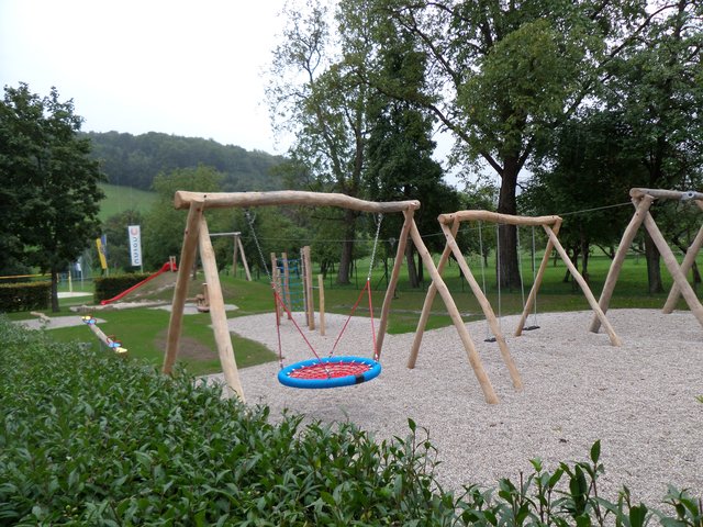 Am neuen Spielplatz in Wang fühlen sich vor allem die Kinder wohl. | Foto: Marktgemeinde Wang