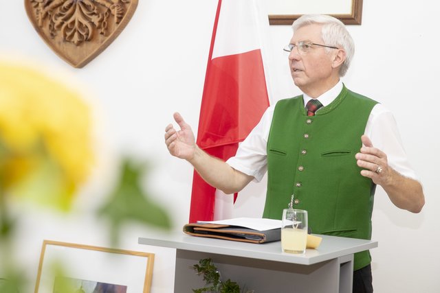 Bezirkshauptmann Walter Kreutzwiesner wird mit 1. September in den Ruhestand treten.
