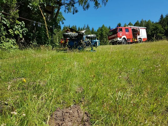 Der Unfall ereignete sich gestern.