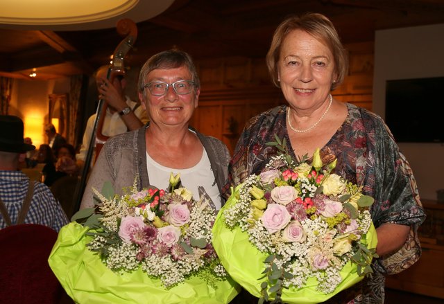 Die beiden Künstlerinnen, Margit Eder und Rita Hackl.