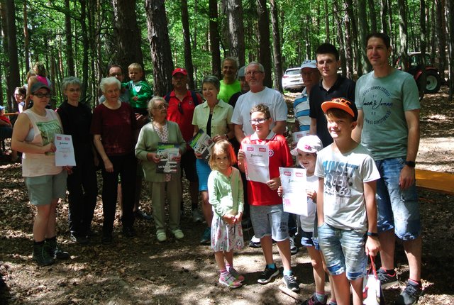 Tolle Stimmung beim Familienwandertag des ARBÖ-Ortsklubs Marz