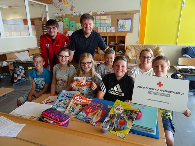 Die neuen Schülerzeitschriften-Reihe von Buchklub und Jugendrotkreuz begleitet junge Leser durch ihre Pflichtschulzeit.