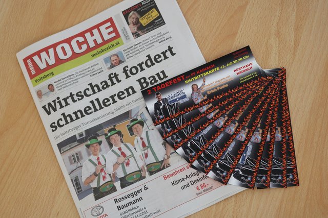 Zwei-Tagefest mit Schlagerstar Marc Pircher und ORF Steiermark Moderator Erich Fuchs
