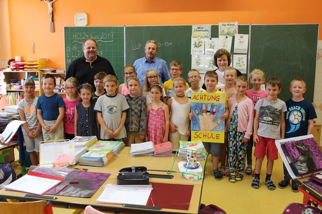 Die Kinder der zweiten Klasse Volksschule Thaya | Foto: Thomas Widhalm