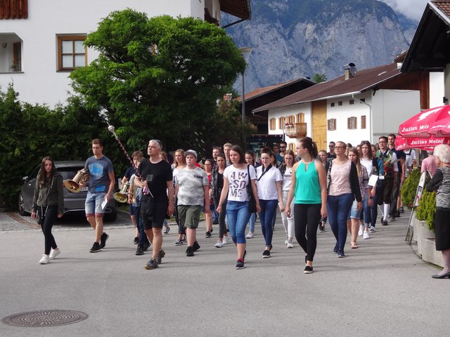 Jugend marschiert – dafür muss aber auch fleißig geprobt werden! | Foto: privat