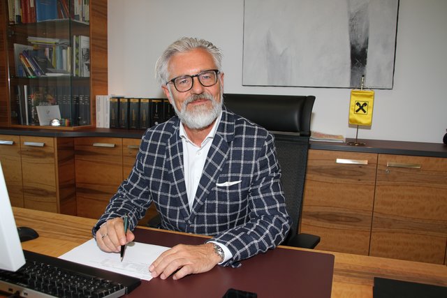 Regionalbank entsteht: Raiba-Geschäftsführer Nikolaus Fersterer.