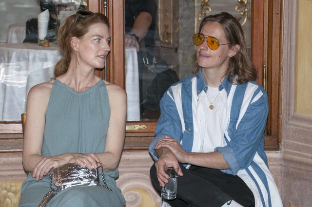 Michel Mayer und Pierre Sarkozy