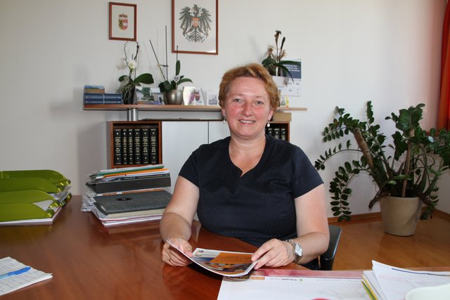 Bürgermeisterin Andrea Pabinger leistet hervorragende Arbeit.