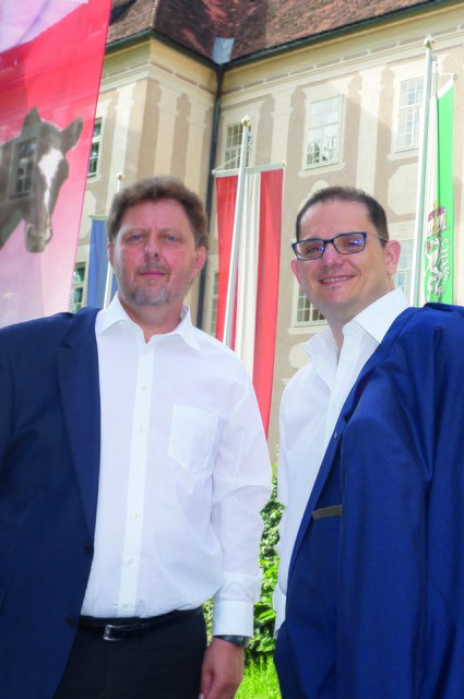 Die Landesdirektoren Dipl. BW Anton Genseberger und Franz Steiner sind sehr zufrieden. | Foto: Almer