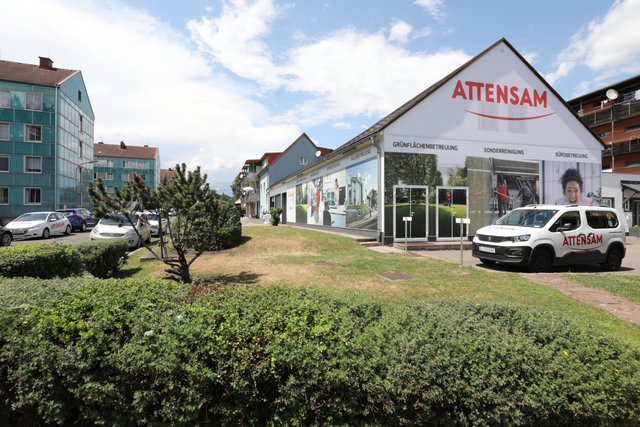 Der neue Attensam-Standort in der Erzstraße 10 in Leoben. | Foto: Attensam/Armin Russold