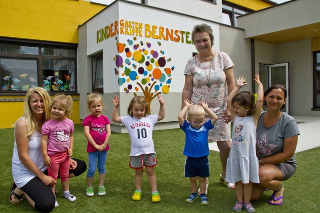 Ein zeitgemäßes Kindergarten-Projekt mit einer gelungenen keramischen Außenwandgestaltung von Andrea Krug