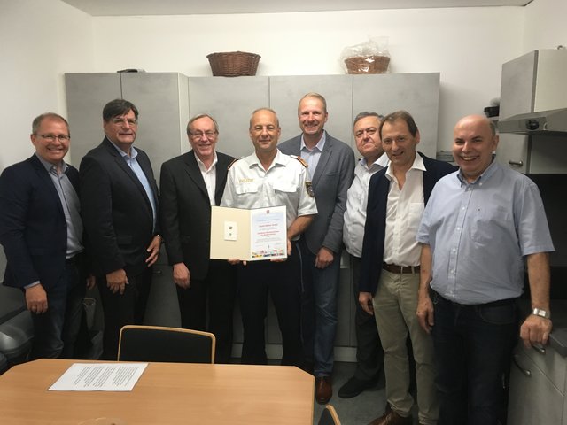 Bernd Osprian, Hannes Peißl, Ernst Meixner, Walter Andrä, Markus Leinfellner, Franz Sachernegg, Kurt Christof und Manfred Prettenthaler | Foto: Ninaus