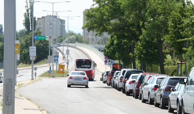 Die Gutheil-Schoder-Brücke wird vom 1. Juli bis 27. August 2019 für Autos und Busse gesperrt. | Foto: Pufler