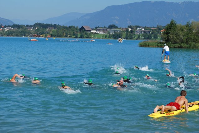 Im Wasser fühlt sich der 33-Jährige aus Schwarzenbach/Gölsen richtig wohl. | Foto: Gnadenberger