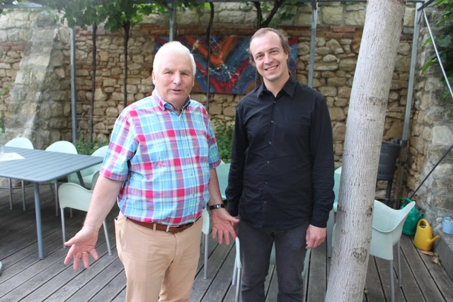 DI Werner Hermeling begrüßte diesmal Dr. Mag. Michael Miess vom IHS Wien. | Foto: Andrea Glatzer