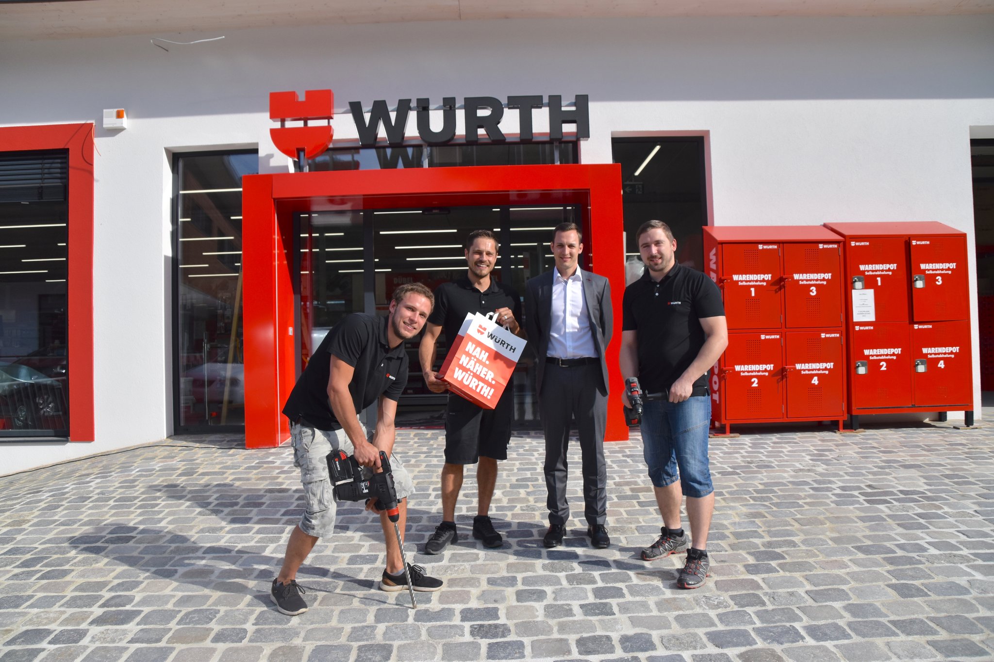 Neues Kundenzentrum: Würth feiert in Kirchbichl Eröffnung