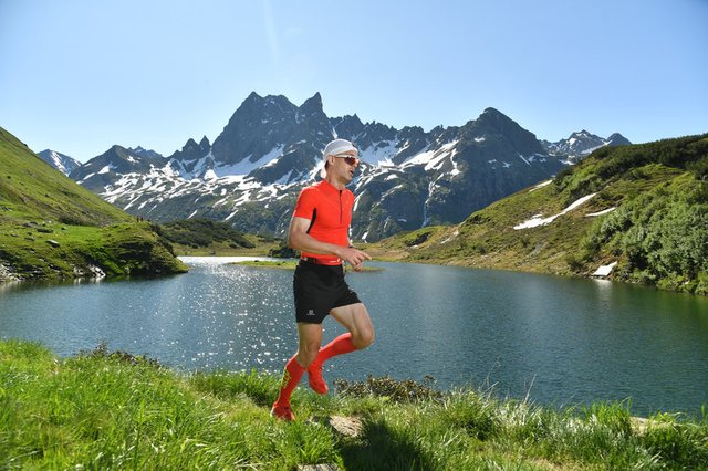 Sieger Marathon Christoph Hildebrand aus Deutschland | Foto: © Montafon Tourismus GmbH, alphafoto.com