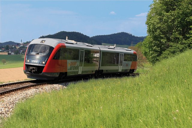 Die Mühlkreisbahn erhält Investitionen. | Foto: Foto: ÖBB/Laresser