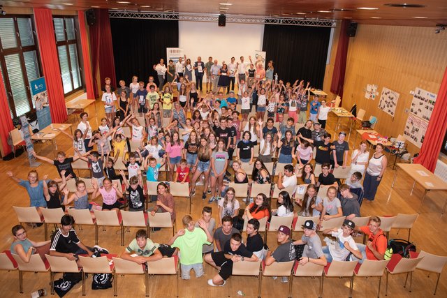 Schüler der VS und NMS Neuberg, der VS Kapfenberg Diemlach, der NMS Bruck/Mur und des BG/BRG Leoben Neu nahmen an der Abschlussveranstaltung des "kids4material"-Projektes des Regionalmanagements Obersteiermark Ost teil. | Foto: Regionalmanagement Obersteiermark Ost/Pashkovskaya