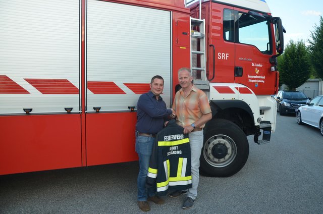 Johannes Veroner (l.) übernimmt das Amt von Michael Hutterer.