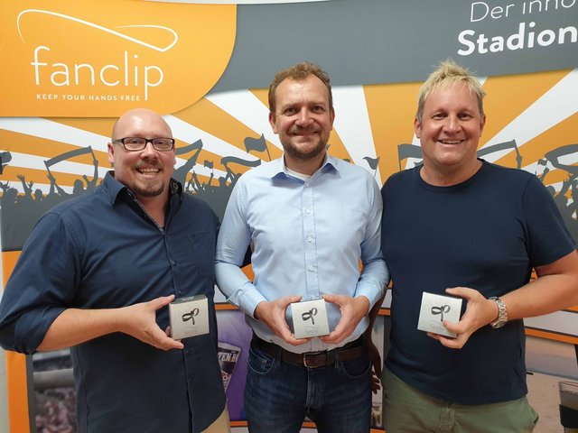 Axel Schnaller, Helmut Zangerl und Richard Hirschhuber