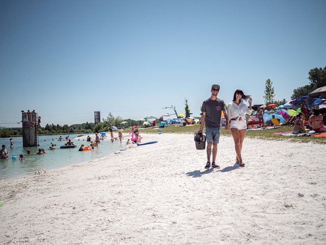 Der jetlake in Feldkirchen wurde vergrößert. Events machen das Areal rund um den Wasserskilift zum Freizeitparadies. | Foto: Karl Möstl
