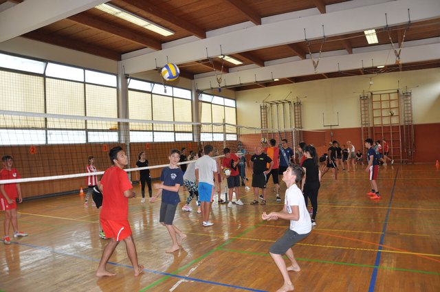 Zwei Tage lang drehte sich alles um Volleyball.