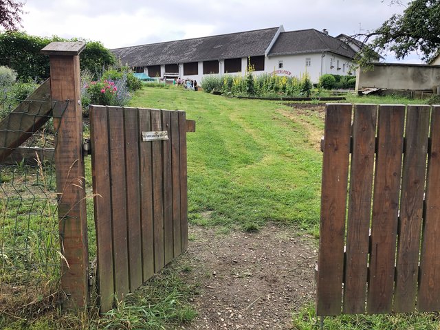 Der Eingang zum Weltgarten