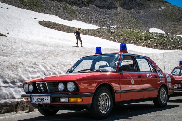 Einer der beiden Oldtimer: Ein BMW E28 520i | Foto: KK
