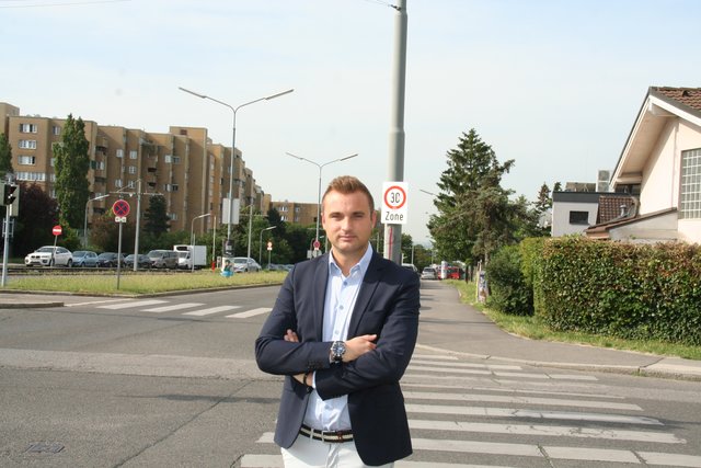 Aus für den 30er nach dem Karl-Wrba-Hof Richtung Süden, fordert Christian Schuch. | Foto: Karl Pufler