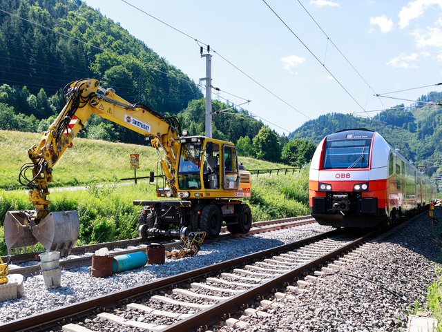 Eingeschränkte Zugverbindungen ab Montag, 8. Juli. | Foto: ÖBB/Zenz