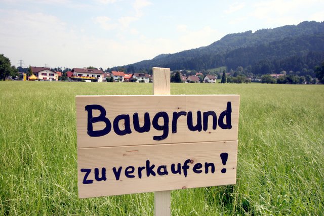 Baugründe sollten nicht nur erschwinglich, sondern auch topographisch vorteilhaft sein.