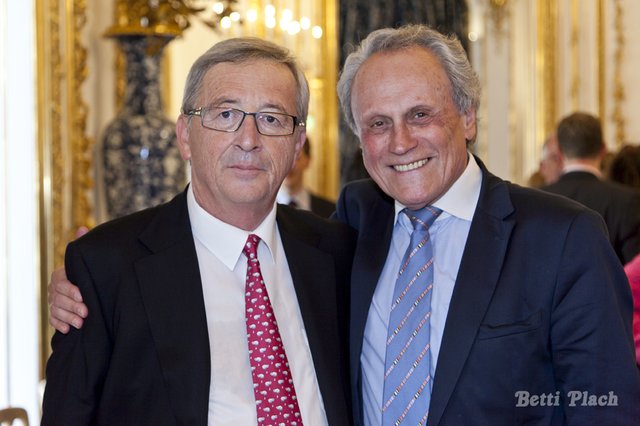 Jean-Claude Junker und Josef Höchtl sind seit langem befreundet.