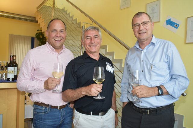 Andreas Nestler, Michael Szirch und Günter Staber