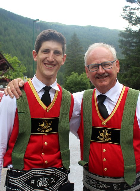Freude bei Obm. Fabian Knoflach und KPM Alfons Tanzer | Foto: Suitner