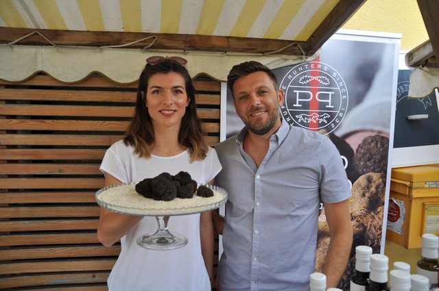 Tanja Ruzic und Vilim Mogonovic.
